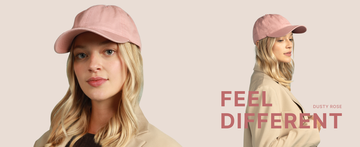 Chokolids Washed Cotton Baseball Cap Dusty Rose
