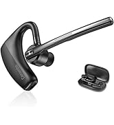 Conambo Bluetooth Headset 5.1 with CVC8.0 Dual Mic Noise Cancelling Bluetooth Earpiece 16Hrs Talk...