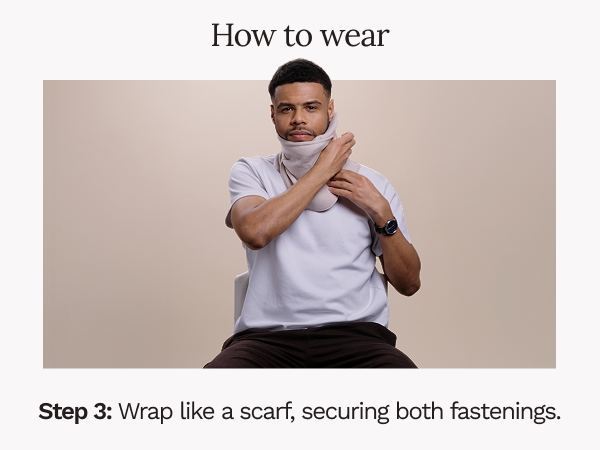 Wrap it like a scarf.