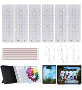 6pcs Lithophane Led Backlight Board Kit KC009 KC010 for Bambu Lab H2D/X1/P1P/A1 LED Light Board B...