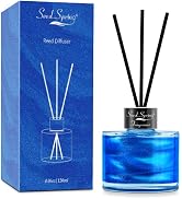 ed Spring Lavender Reed Diffuser Set with Premium Natural Scent Fragrance Oil Diffuser & Sticks f...