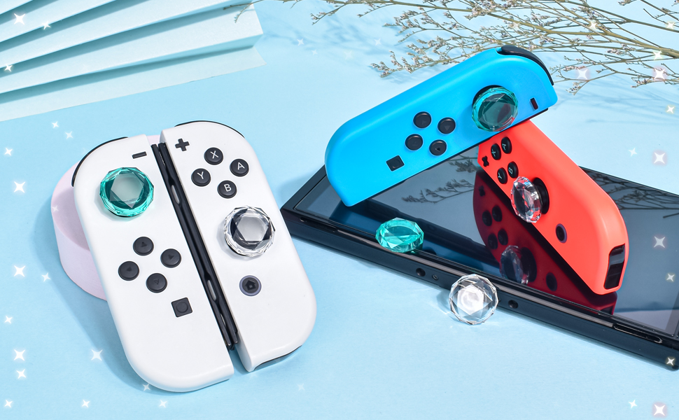 Diamond 3D Thumb Grips Caps