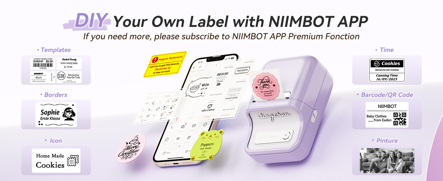 niimbot b21 pro label maker