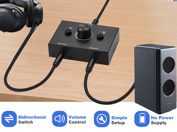3.5mm audio switch