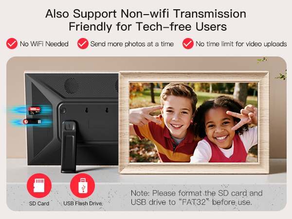frameo digital frame wifi picture photo video share moment from phone