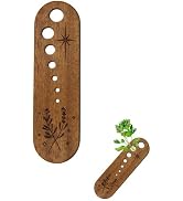 HGLuKGO Herb Stripper, Wooden Vegetable Leaf Separator, Kitchen Herbs Leaf Stripping Tool, Exquis...
