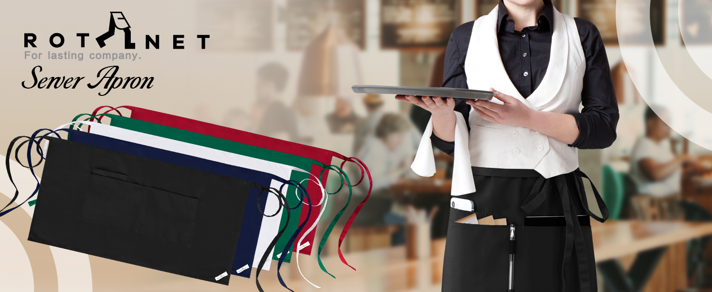 server apron black