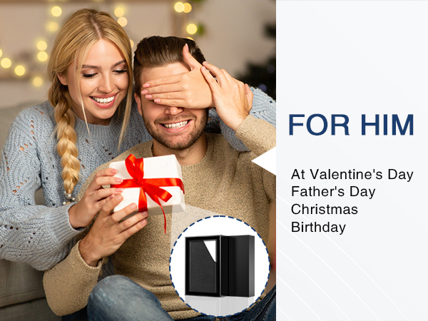 FOR HIM at Valentine's Day,Father'sDay,Christmas, Birthday