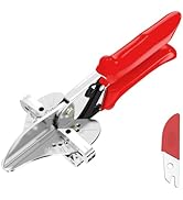 GARTOL Ratchet Miter Shears for Angular Cutting Molding Crafting, Shoe Molding & Quarter Round Cu...