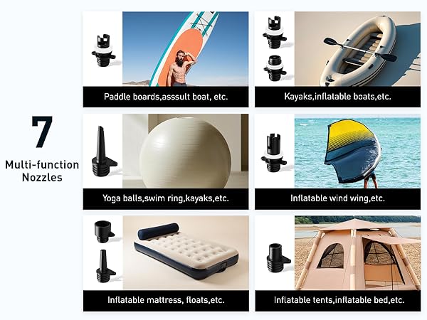Battery pump for Inflatables
