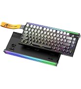ATTACK SHARK R85 HE Wired 75% RT Mechanical RGB Gaming Keyboard-Moonlight | 8K Polling,0.005mm Ac...