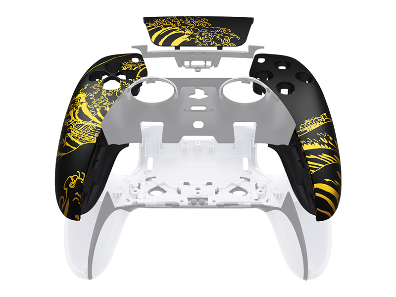 eXtremeRate Left Right Front Housing Shell with Touchpad for PS5 Edge Controller Faceplate Shell