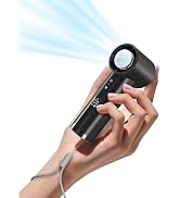 OidoZac Portable Handheld Fan with Ice Cooler, Turbo Power 17800 RPM, Fast Charge, Digital Displa...