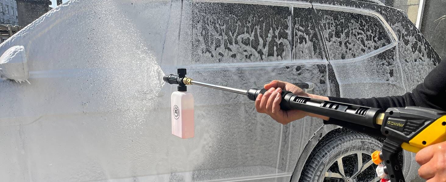Adjustable Length High Power Washer Gun