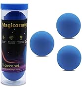 Magicorange 3 Pack Racquetball Multi Colored Wall Ball High Bounce Rubber Racquetballs