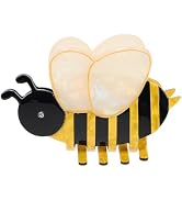 Beaupretty Bee Hair Clip Women Hair Clips Bee Claw Clip Funny Hair Accessories Cartoon Claw Clip ...