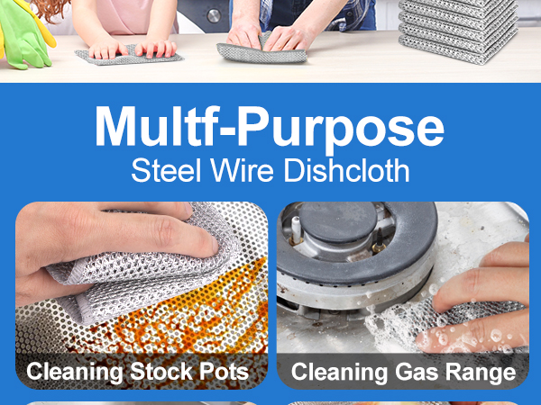 Multipurpose Wire Dishwashing Rag