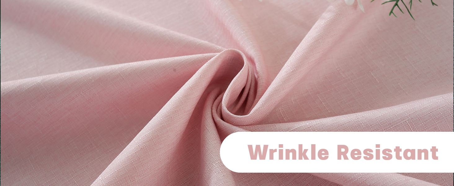 Wrinkle free tablecloth