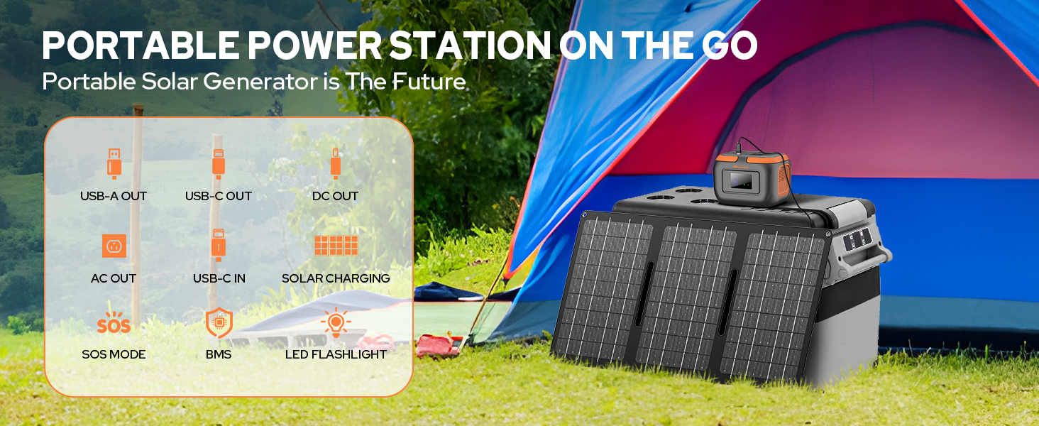 Portable Power Station On The GO