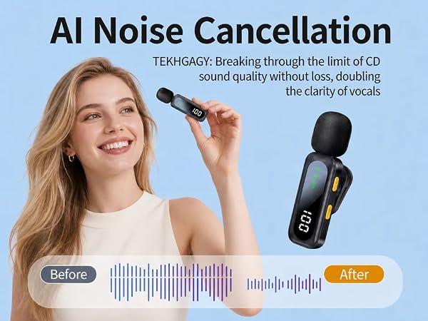 Wireless Lavalier Microphone