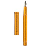 Hongdian 1851 Forest Fountain Pen Golden Ice Flowers, Extra Fine Nib Classic Design with Converte...