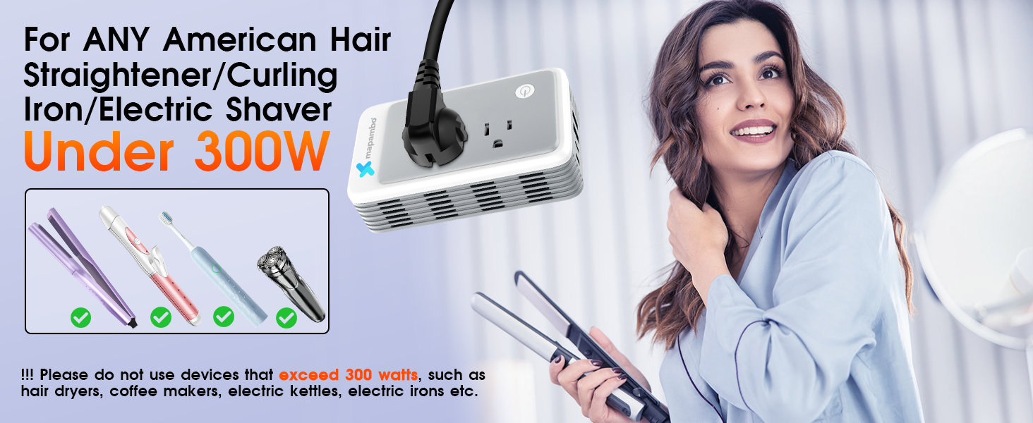 Power Converter Adapter Combo