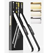 Ensenior Makeup Light, 14 inch Rechargeable Vanity Lights for Mirror with Auto Off Timer Remote M...