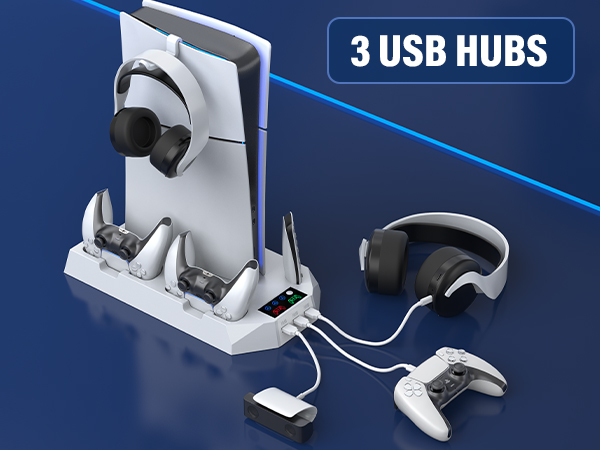 ps5 cooling stand with cooling fan