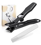 Toenail Clippers for Thick Nails for Seniors, German Toe Nail Clippers Set for Men Women with Cat...