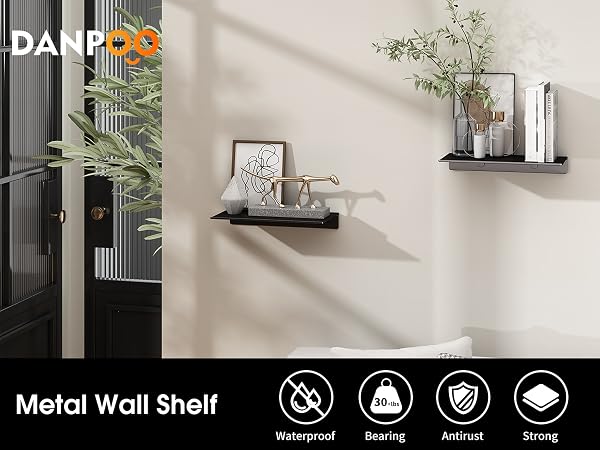 Danpoo metal wall shelf
