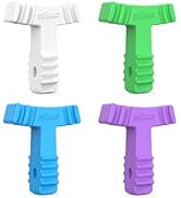 4 Pcs Chew for Invisalign Aligners, Orthodontic Aligner Chew Chompers Aligner Trays Seaters Durab...