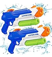 Water Guns for Kids - Summer Soaker Squirt Guns, 400CC/40ft for 3 Years Old and up Boys Girls Adu...