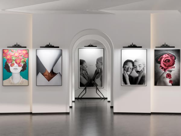 art lights for wall