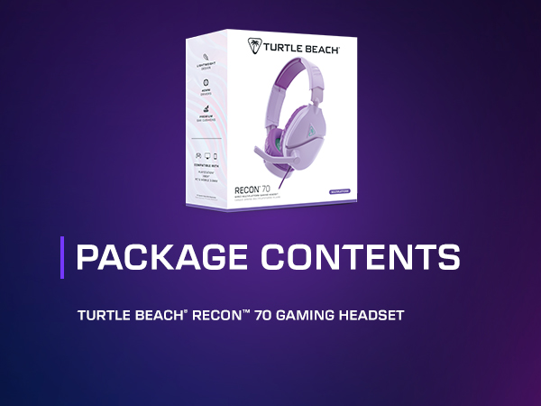 Recon 70 Lavender Package Contents