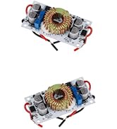 2 Packs 250W DC-DC Module, 10-40V to 10-50V, 6A Adjustable Boost Power Module, Constant Voltage a...