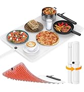 VTAR Electric Food Warming Mat Tray Warmer for Party Buffet Servers Hot Logic Heating Heater Full...