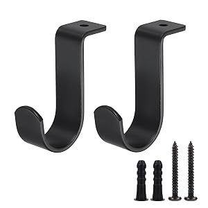 curtain rod holders