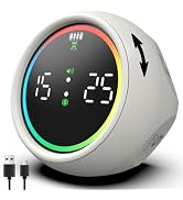 Pomodoro Timer Cube, Desk Timer for Productivity with 1, 5, 10 Min Preset Countdown, Stopwatch an...