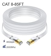 Cat 8 Ethernet Cable 85 FT, Outdoor&Indoor High Speed Heavy Duty Network LAN Internet Cable,SFTP ...