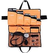 LotFancy Aneroid Sphygmomanometer Stethoscope Kit, 5-in-1, Manual Blood Pressure bp Cuff, for Inf...