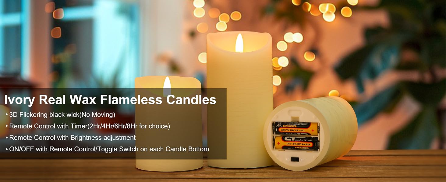 faux candles