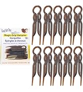 Good Hair Days Hair Pins - Plastic, U-shaped Magic Grip Hairpins, Strong Durable Pins For Fine, T...