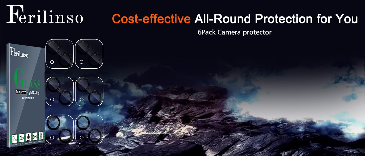Camera Lens Protector for iPhone 14 plus 13 min