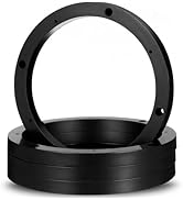 Wakauto 6.5? Stackable Speaker Spacers & Adapters 4PCS – 0.5? Thick Door Mounting Rings Bracket K...