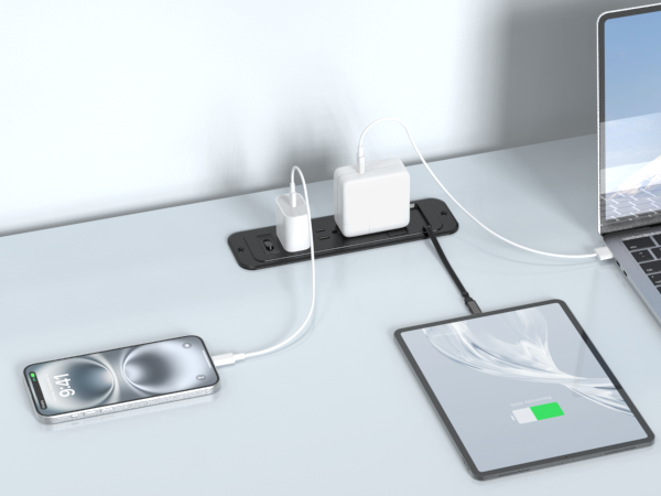 recessed power strip