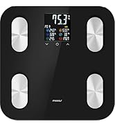 mooas Smart Premium Body Composition Scale (Black)