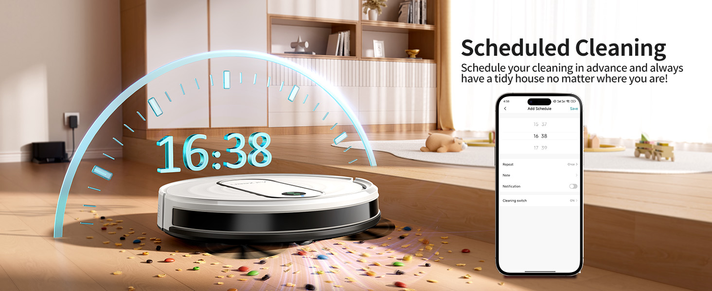 How to connect the J10 robot vacuum