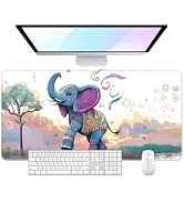 Desk Pad, 32" x 16" XXXL Extended Large Gaming Mouse Pad, Desktop Decor Desk Mat, Men Women Offic...