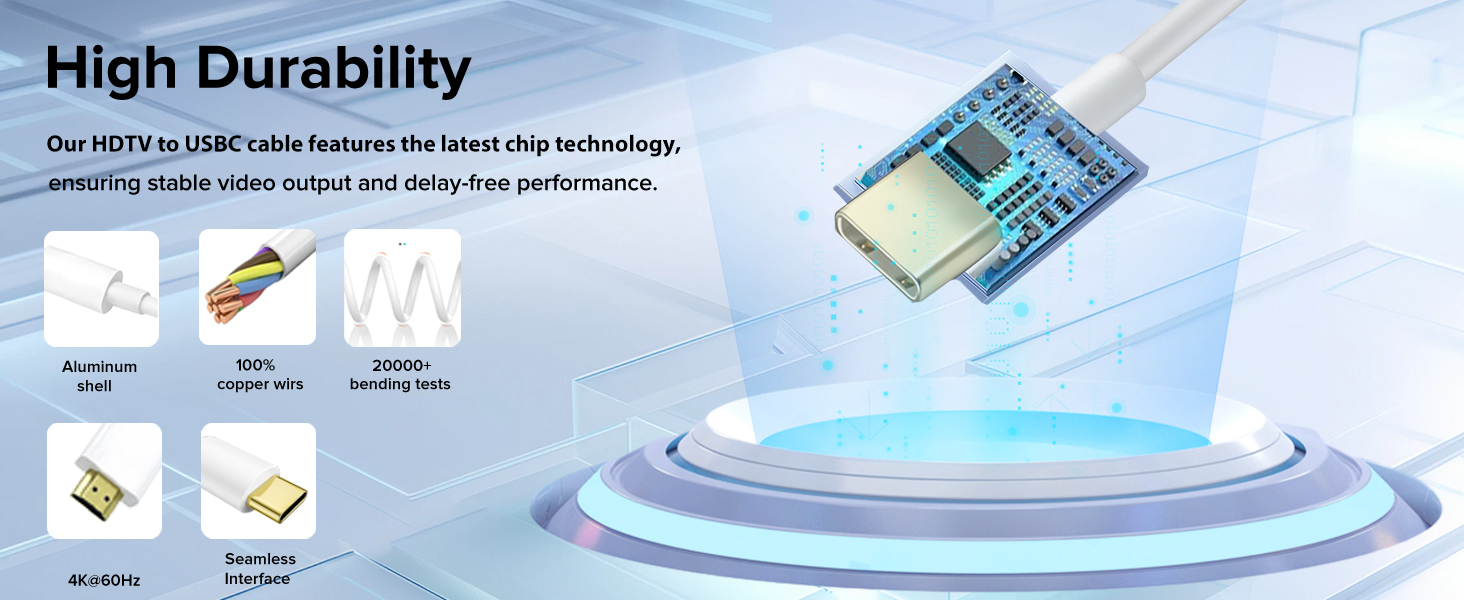 type c to HDTV cable