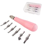 Linocut Carving Kit Tools Linoleum Cutter Assortment for Block Printing for DIY Sculpture Carpent...